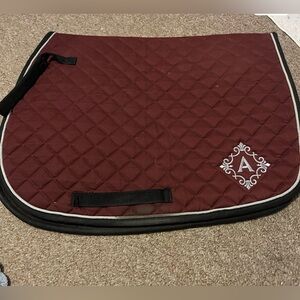 A saddle pad